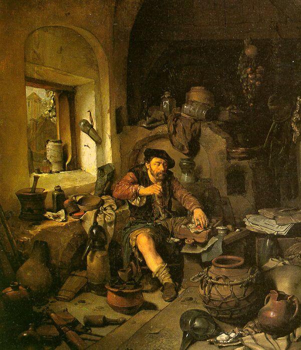 Cornelis Bega The Alchemist